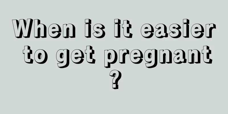 When is it easier to get pregnant?