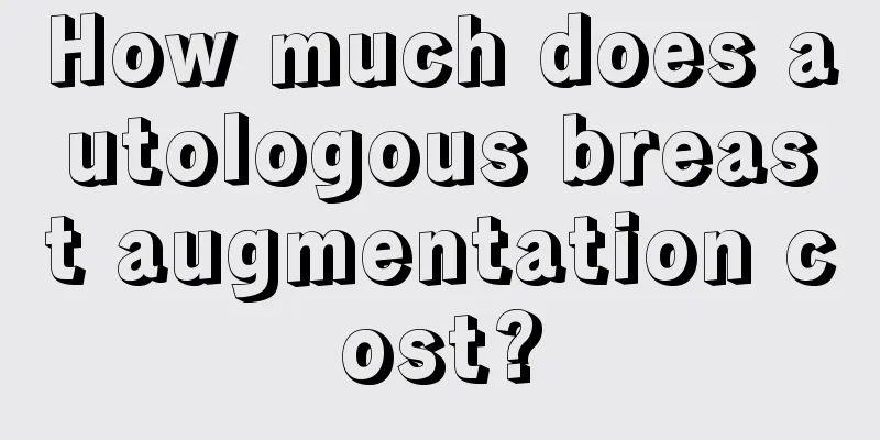 How much does autologous breast augmentation cost?