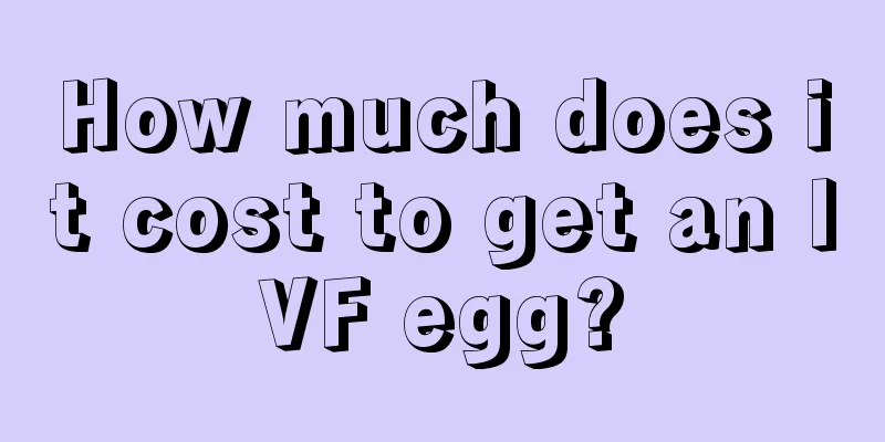 How much does it cost to get an IVF egg?