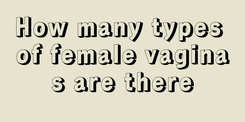 How many types of female vaginas are there