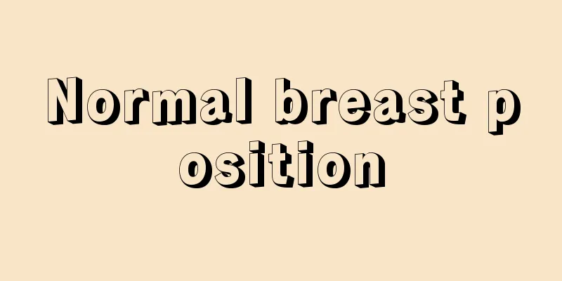 Normal breast position