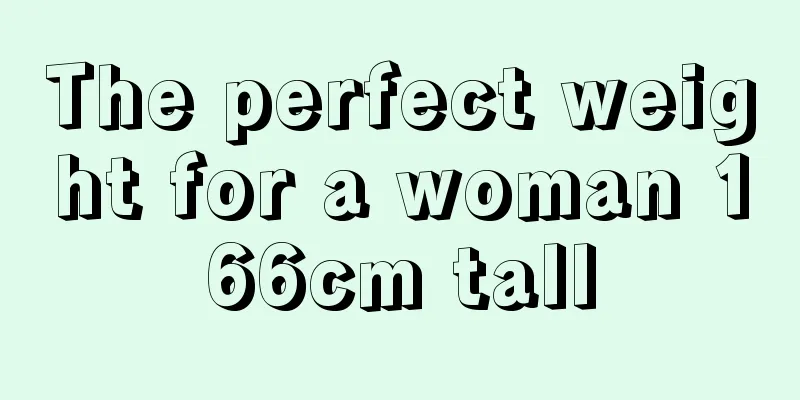 The perfect weight for a woman 166cm tall