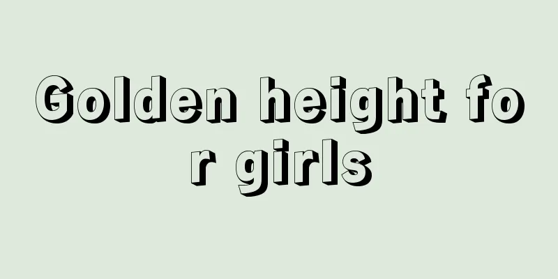 Golden height for girls