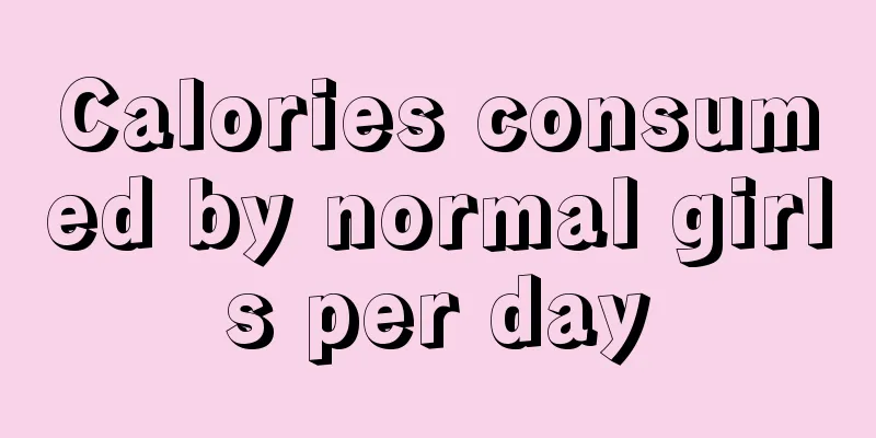 Calories consumed by normal girls per day