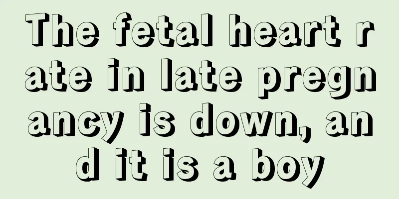 The fetal heart rate in late pregnancy is down, and it is a boy