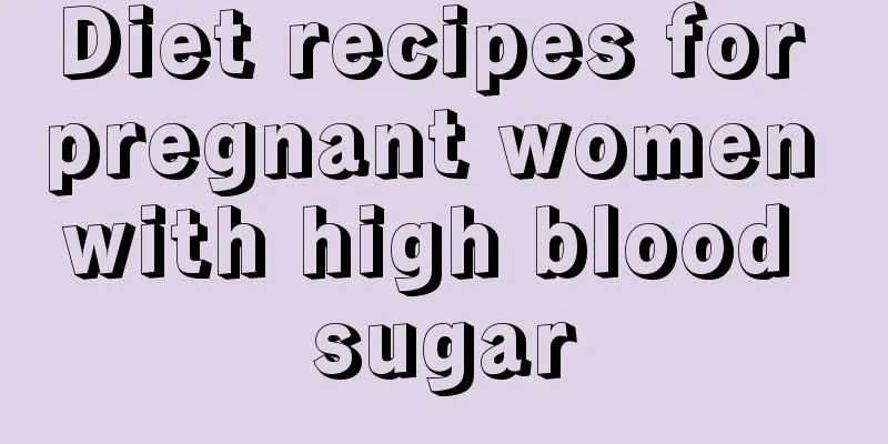 Diet recipes for pregnant women with high blood sugar