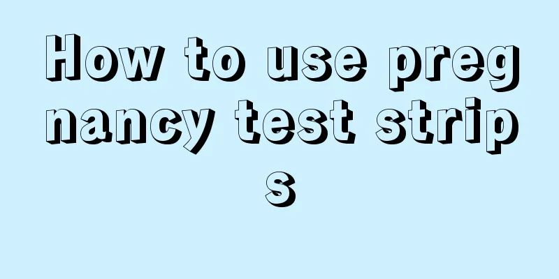 How to use pregnancy test strips