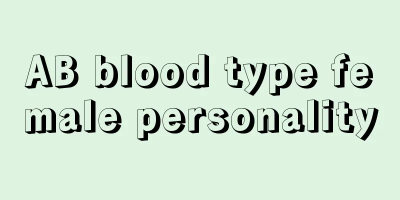 AB blood type female personality