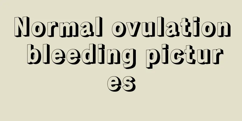 Normal ovulation bleeding pictures