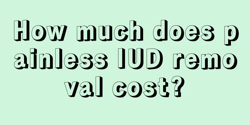 How much does painless IUD removal cost?