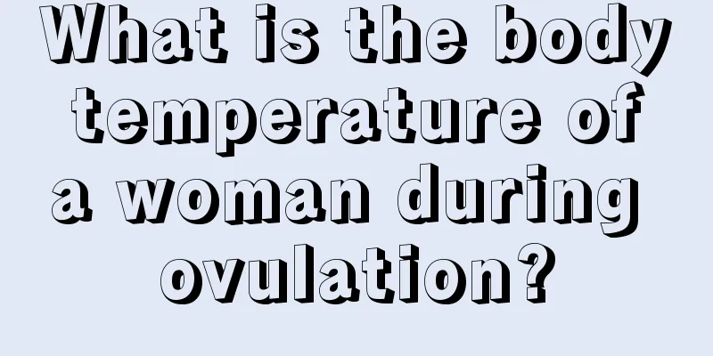 What is the body temperature of a woman during ovulation?