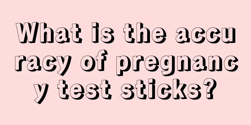 What is the accuracy of pregnancy test sticks?