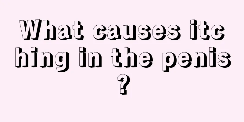 What causes itching in the penis?