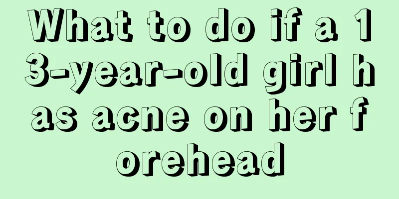 What to do if a 13-year-old girl has acne on her forehead