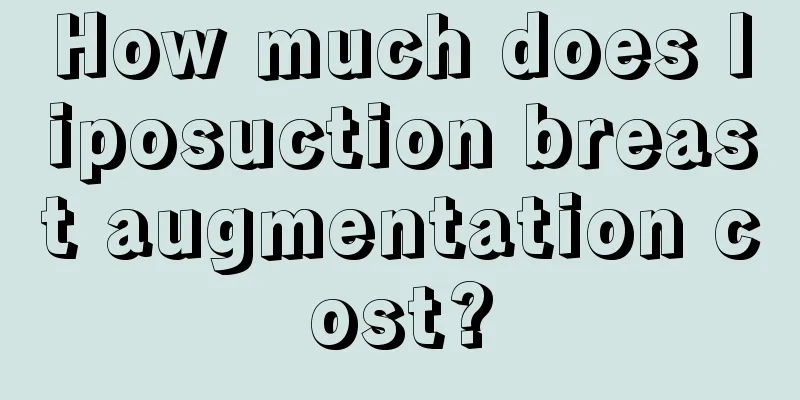 How much does liposuction breast augmentation cost?