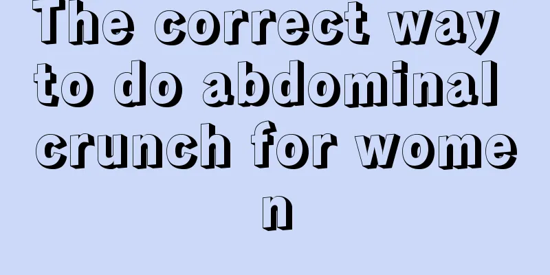 The correct way to do abdominal crunch for women