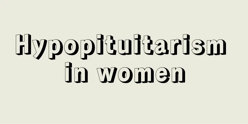 Hypopituitarism in women