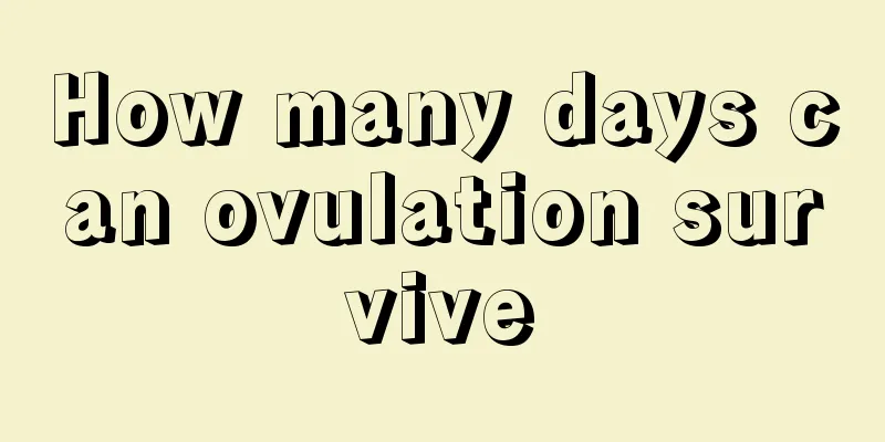 How many days can ovulation survive