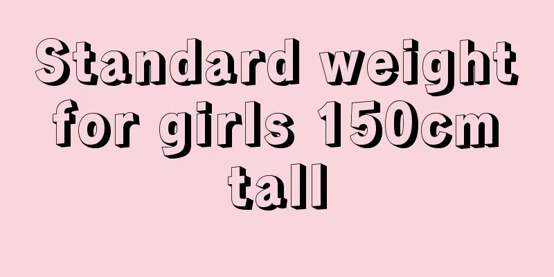 Standard weight for girls 150cm tall