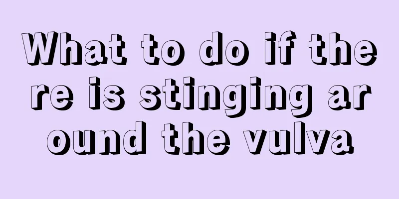 What to do if there is stinging around the vulva