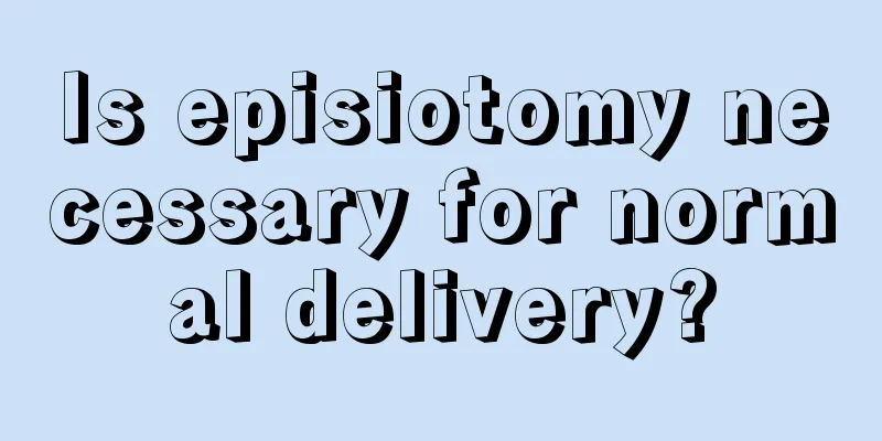 Is episiotomy necessary for normal delivery?