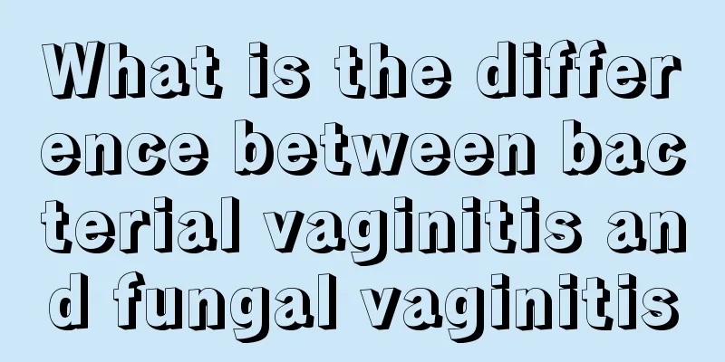 What is the difference between bacterial vaginitis and fungal vaginitis