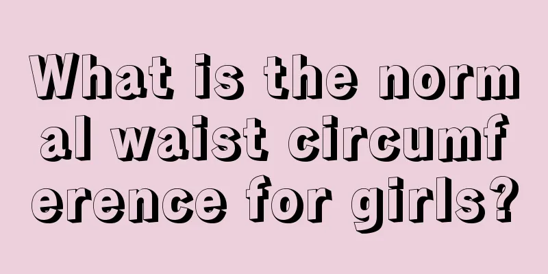 What is the normal waist circumference for girls?