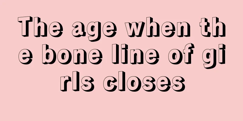 The age when the bone line of girls closes