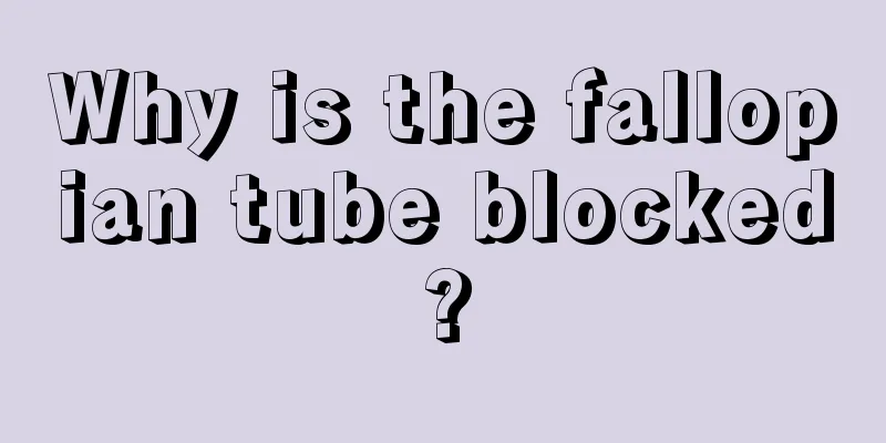 Why is the fallopian tube blocked?