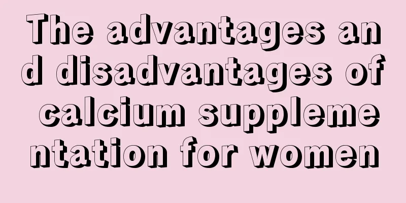 The advantages and disadvantages of calcium supplementation for women