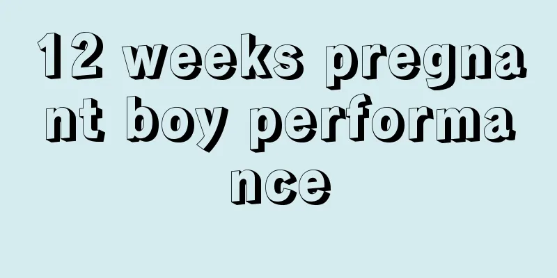 12 weeks pregnant boy performance