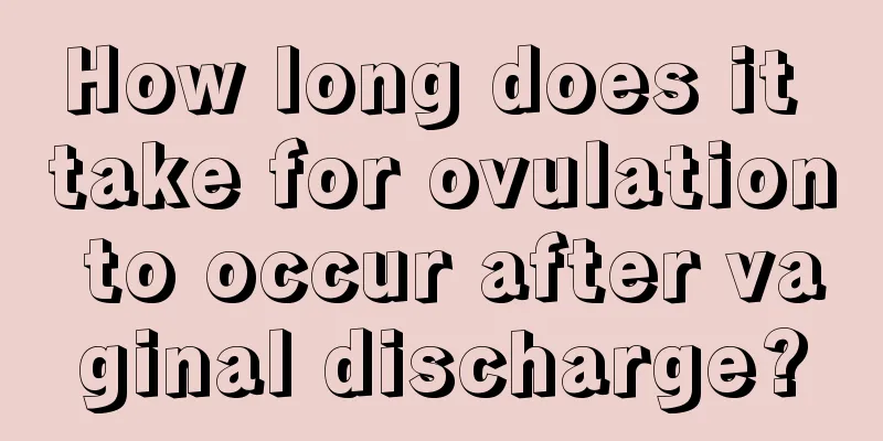 How long does it take for ovulation to occur after vaginal discharge?