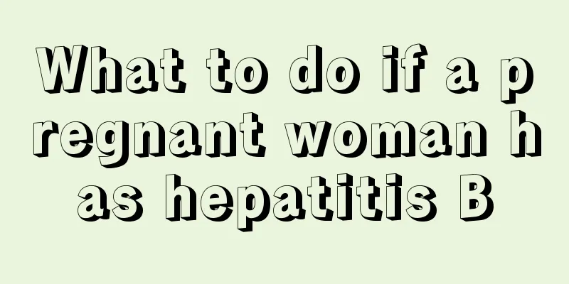 What to do if a pregnant woman has hepatitis B