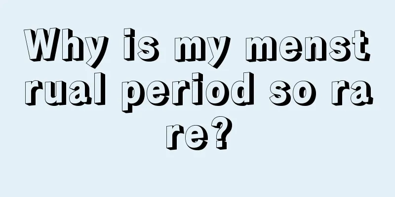 Why is my menstrual period so rare?