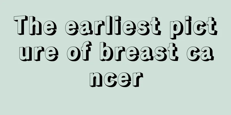 The earliest picture of breast cancer