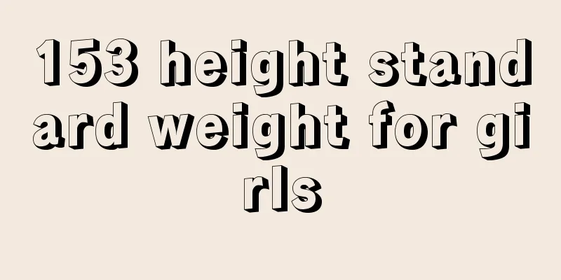 153 height standard weight for girls