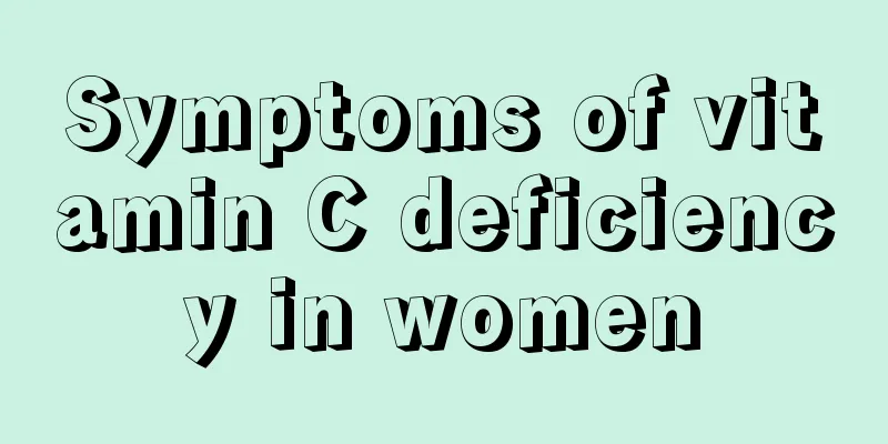 Symptoms of vitamin C deficiency in women