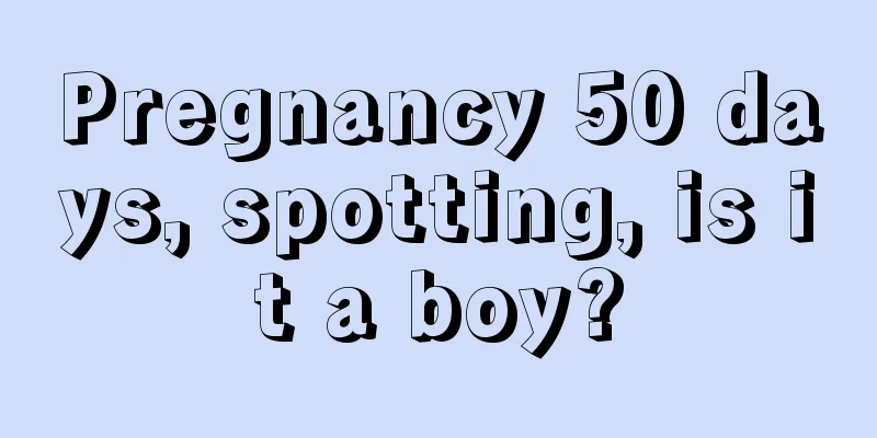 Pregnancy 50 days, spotting, is it a boy?