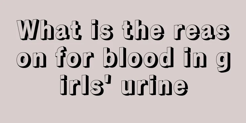 What is the reason for blood in girls' urine