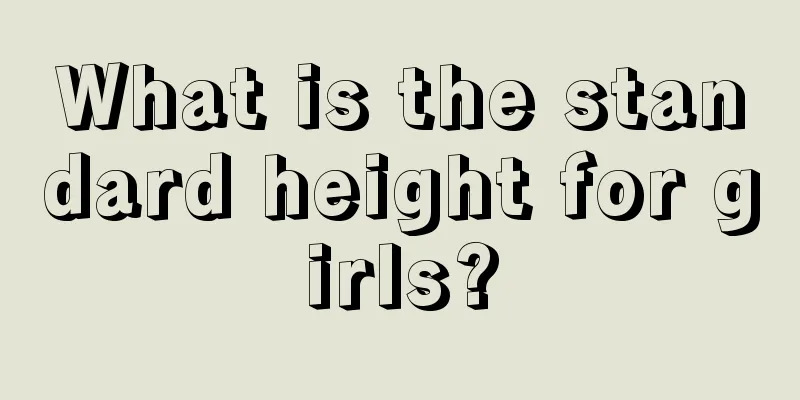 What is the standard height for girls?