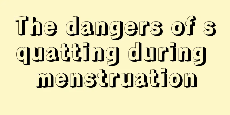 The dangers of squatting during menstruation