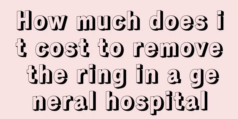 How much does it cost to remove the ring in a general hospital