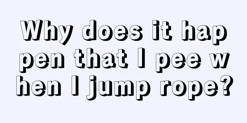 Why does it happen that I pee when I jump rope?