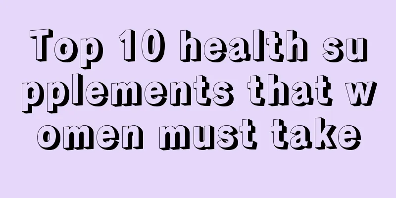 Top 10 health supplements that women must take