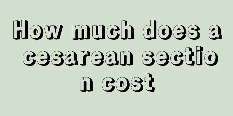 How much does a cesarean section cost