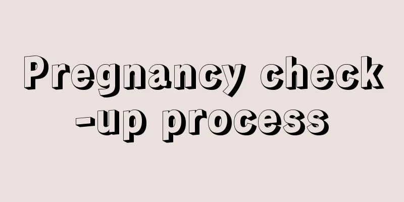 Pregnancy check-up process