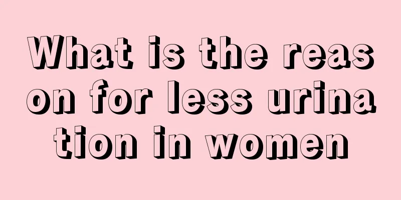 What is the reason for less urination in women