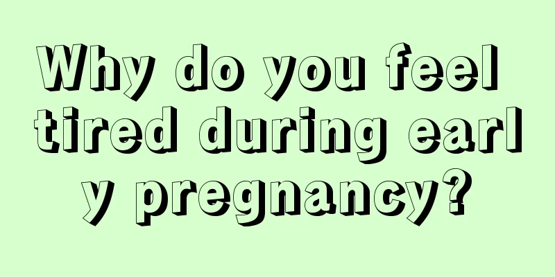 Why do you feel tired during early pregnancy?