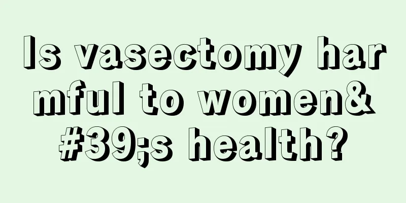 Is vasectomy harmful to women's health?