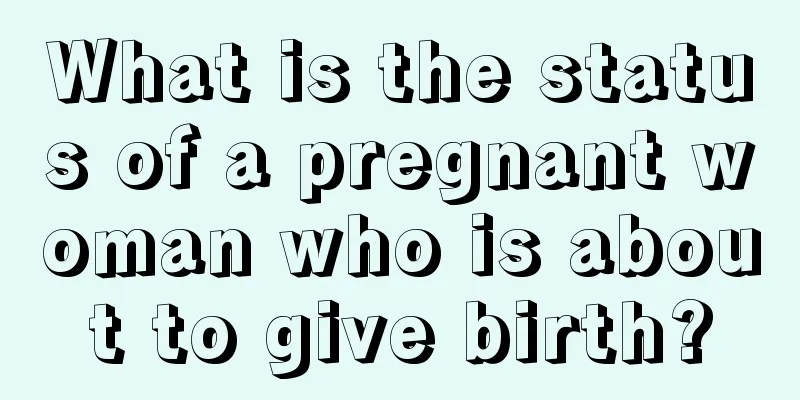 What is the status of a pregnant woman who is about to give birth?